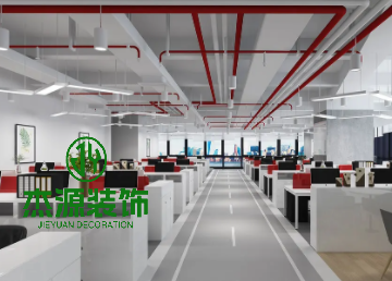 下沙2500方辦公室裝修