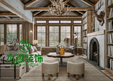 美式鄉(xiāng)村風(fēng)民宿裝修